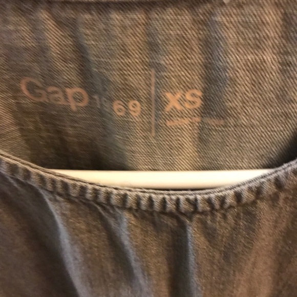 Gap Gray denim like dress - Picture 3 of 5